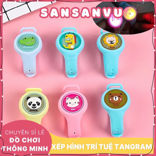 Đồng hồ đeo tay đuổi muỗi có đèn sáng cho bé