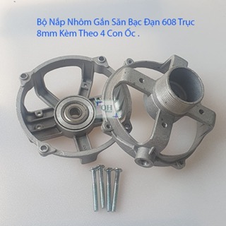 Bộ Ốp Nhôm Quạt Gắn Sẵn Bạc Đạn 608 Và Bạc Thau