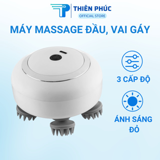Máy massage đầu, cổ, vai gáy THIÊN PHÚC TÂM xoa bóp toàn thân, xoay 360 độ, thư giãn trong lúc căng thẳng