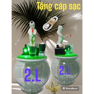 Bình rót rượu tự động chú tiểu đứng tè