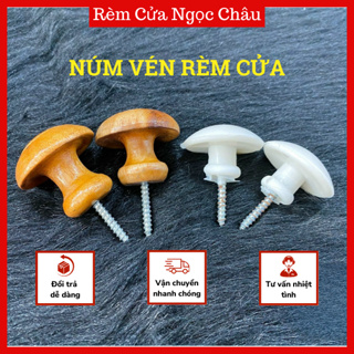Núm Vén Rèm, Núm Cột Gắn Tường Hàng Cao Cấp  Phụ kiện rèm cửa