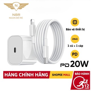 Sạc nhanh PD 20W NBR Ngon Bổ Rẻ Không Nóng Máy ,An Toàn Ổn Định bảo hành 12 tháng