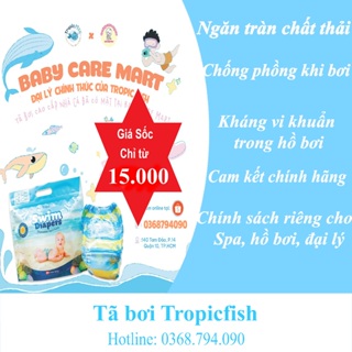 Tã Quần Bơi TropicFish Cho Bé Xuất Xứ Đan Mạch