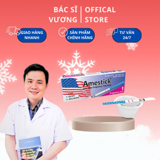 Bác Sĩ Vương Que Thử Thai Amestick - Que Test Nhanh, Chính Xác, Phát Hiện Mang Thai Sớm   MT06