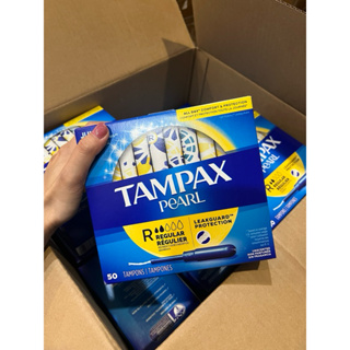 Băng vệ sinh dạng ống Tampax Pearl Regular hộp 50 ống