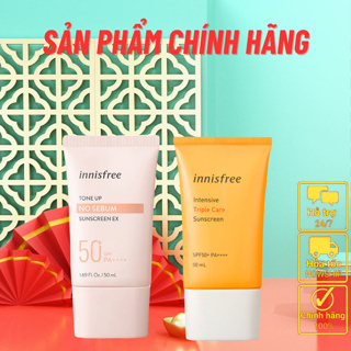 Kem chống nắng lâu trôi làm sáng da innisfree Intensive Triple Care Sunscreen SPF50+ - TRP Beauty