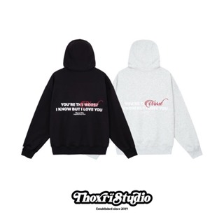Áo Hoodie Nỉ Bông WORST THORI Dáng Rộng Unisex Nam Nữ