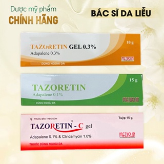 Tazoretin Gel 0.3 0.1 C Giảm Mụn Trứng Cá, Mụn Ẩn, Mụn Đầu Đen Chính Hãng