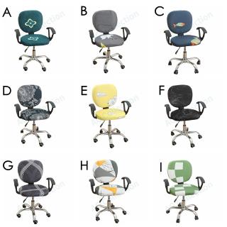 Vỏ Bọc Ghế Xoay Tựa Lưng In Họa Tiết Thời Trang Nhiều Màu Tùy Chọn