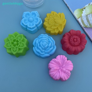 Bộ 5 Khuôn Silicon Làm Xà Phòng Hình Hoa Hồng 3D DIY