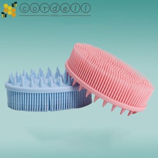 Bàn Chải Tắm Hai Mặt Bằng Silicon Mềm Tẩy Tế Bào Chết Cho Bé