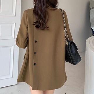 Bán Chạy  Phong Cách Mới Áo Khoác Blazer Dáng Rộng Phong Cách Hàn Quốc Thời Trang Xuân Thu 2026 Cho Nữ