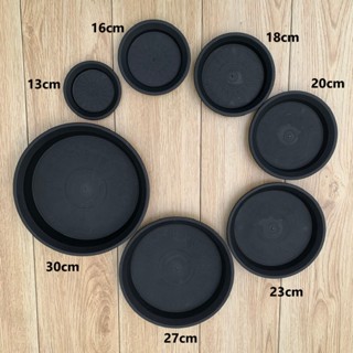 Đĩa Lót Chậu Nhựa VIETPOT Màu ĐEN, 7 Size, Loại Mỏng Nhẹ, Nhựa Nguyên Sinh Dẻo Dai, Đảm Bảo Công Năng Lót Chậu