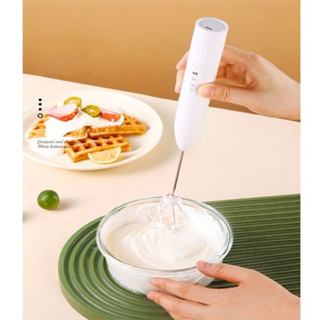 Máy Tạo Bọt Cafe 3 Tốc Độ, Máy Đánh Trứng Mini Cầm Tay Không Dây, Hỗ Trợ Sạc Pin Tiện Lợi Sử Dụng