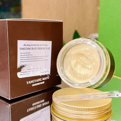 Kem dưỡng trắng sáng da tr thâm nám tàn nhang chiết xuất dầu ngựa đen Yang Yang Mayu Nisome Base Cream