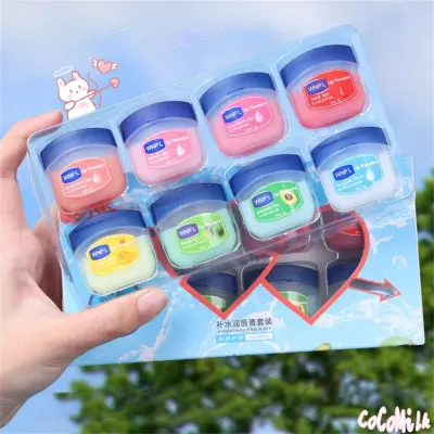Coco Sữa 1/4/6/8Pcs Son Môi Giữ Ẩm Mặt nạ môi Sửa Chữa Môi Cho Nam Giới Và Phụ Nữ Để Phai viền môi Son Dưỡng Môi Bộ