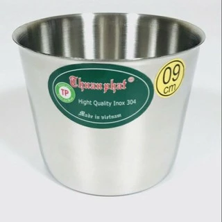 Ly làm đá Inox size trung -10 cái