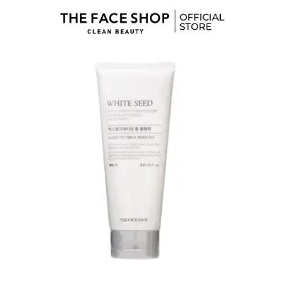 Sữa Rửa Mặt Làm Trắng Sáng Da THEFACESHOP White Seed Exfoliating Cleansing Foam 150ml