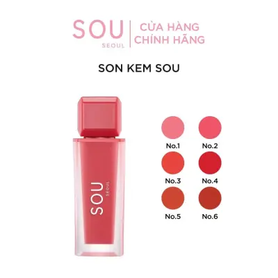 Son Kem Li SOU - Mêm Min Lâu Trôi, Dương Âm Môi Tôi Ưu