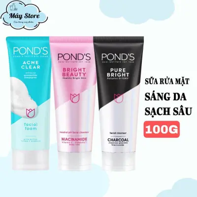 Sữa Rửa Mặt Ponds Sáng Da 100g