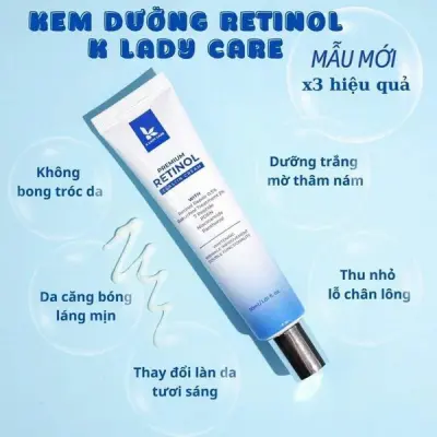 Retinol K Lady Care 0.5 % Mẫu Mới