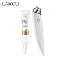 LAIKOU Kem Dưỡng Mắt Ốc Sên Nhân Sâm Bộ Dụng Cụ Mát Xa Mắt Giảm Túi Mắt Chống Lão Hóa