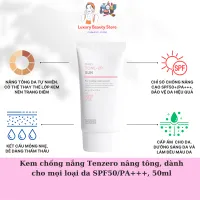 Kem chống nắng Tenzero Hàn Quốc nâng tone, làm dịu da 50ml