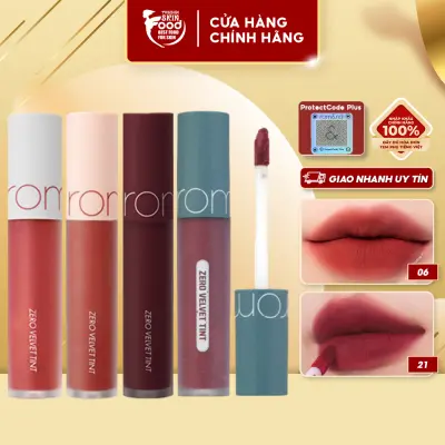 Son Kem Lì Hàn Quốc Romand Zero Velvet Tint 5.5g