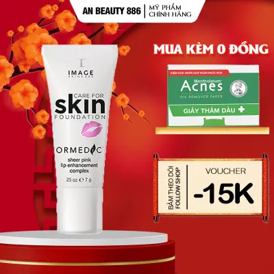 Son dưỡng giúp mềm mịn và hồng môi Image Skincare Ormedic Sheer Pink Lip Enhance Complex 7gr