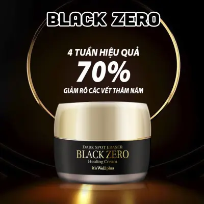 Kem Dưỡng Mờ Thâm, Nám, Tàn Nhang Lâu Năm It's Well plus Black Zero Healing Cream