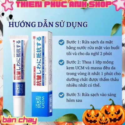 Kem Khử Nám Nhật UCM 20g Khử nám , tàn Nhang , Giảm Nhăn , Chống lão Hóa , tăng đàn Hồi da