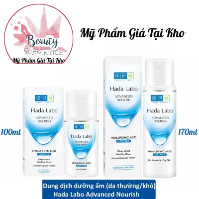 Dung dịch dưỡng ẩm chuyên biệt Hada labo 100ml và 170ml