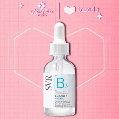 SVR Tinh Chất Dưỡng Ngăn Ngừa Nếp Nhăn, Phục Hồi Da Và Dưỡng Ẩm SVR B3 Ampoule Hydra 30Ml