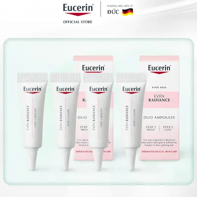 Combo 2 tinh chất dưỡng sáng Eucerin Even Radiance Duo Ampoules