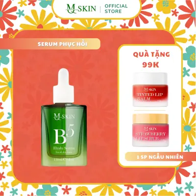 Serum Phục Hồi MQ Skin Hyalu Serum B5 Dưỡng Ẩm Se Khít Lỗ Chân Lông Giúp Da Mịn Màng Trắng Sáng Dung Tích 30ml