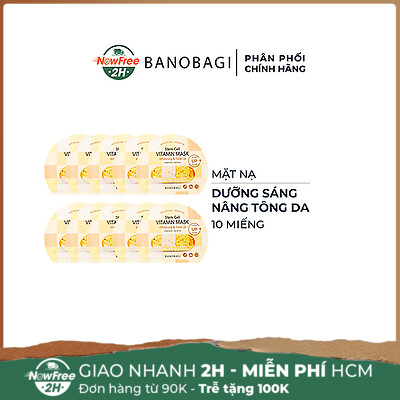 Mặt Nạ Banobagi Dưỡng Sáng, Nâng Tông Da 30gx10 Miếng