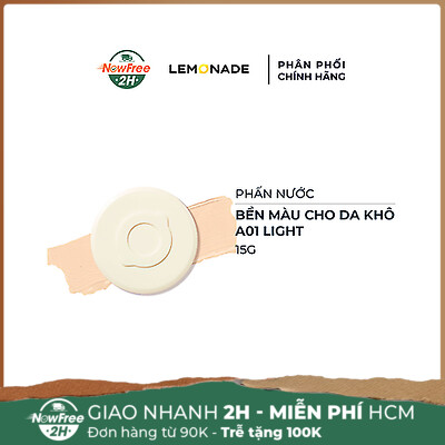 Phấn Nước Đơn Lemonade A01 Light 15g (Vỏ Mới)