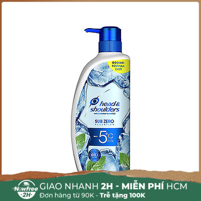 Dầu Gội Head & Shoulders Băng Lạnh Sạch Gàu 800ml