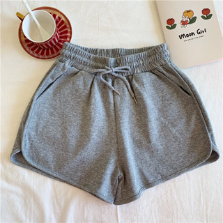Quần short thể thao lưng cao Chân rộng, dáng rộng. Mỏng, giản dị cho nữ - Ảnh 2