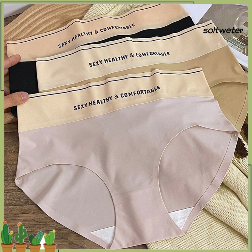 Quần Lót Nữ Ice Silk Nhanh Khô Liền Mạch Mềm Mại Thoáng Khí Mỏng Chống Nhiễm Trùng Cao Cấp Co Giãn Ôm Phù Hợp Với Bụng Kiểm Soát Quần Đùi Nữ Quần Lót Quần Lót
