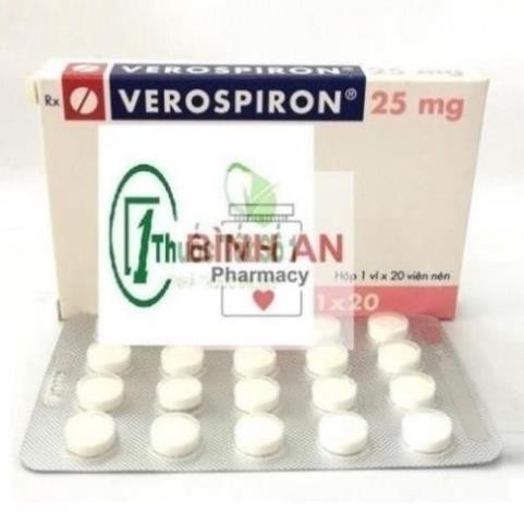 VEROSPIRON 25 hộp 20v- Được Đồng Kiểm Hàng
