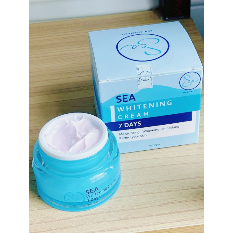 Kem Face Sea Trắng Da tặng kèm 30ml sữa rửa mặt riibe