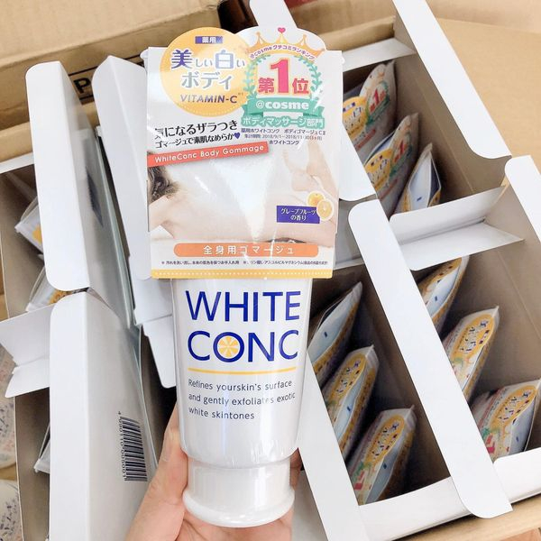 Tẩy tế bào chết trắng da body White Conc Gommage 180g