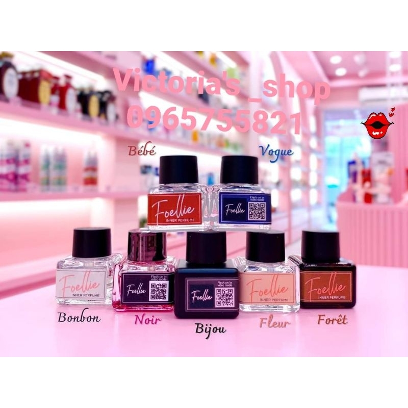 Nước hoa vùng kín Foellie 5ml Nước hoa cô bé lưu hương lâu quyến rũ