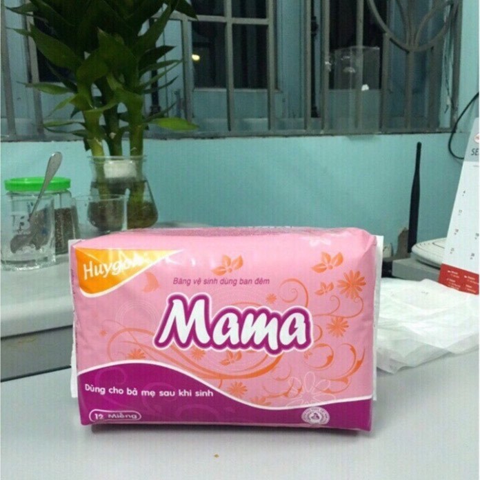 Băng vệ sinh MAMA 12 miếng  .