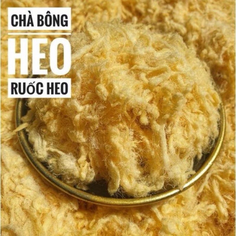 Chà bông heo xù vàng