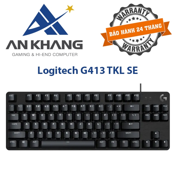 Bàn phím Logitech G413 TKL SE - Hàng Chính Hãng