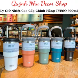 Ly Giữ nhiệt Tyeso Quai Xách 900mlBinh Giư Nhiêt Bình Giữ Nhiệt Inox 304,Bình Nước 900ml,Bình Uống Nước Giữ Nhiệt