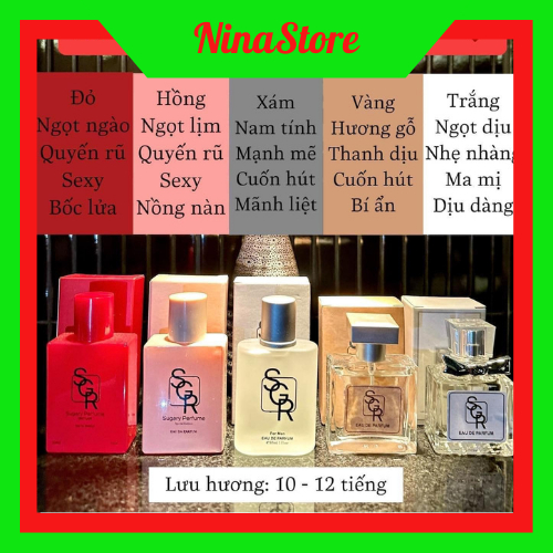 5 Chai Tinh dầu Nước hoa Dubai Sugary Perfume 30ml Lưu hương 8 -12 tiếng- Mùi Ngọt ngào- Sang chảnh