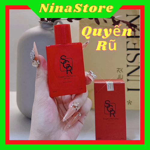 Tinh dầu Dubai Nước hoa Sugary Perfume mini nữ 30ml dạng xịt- Mùi Sexy Quyến rũ- NinaStore- Perfume